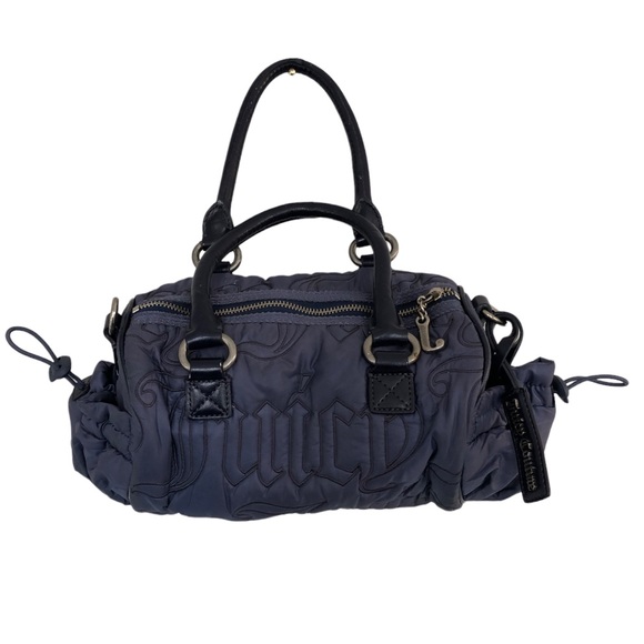 Handbags - Y2K early 2k all over print Juicy Couture drawstring sporty shoulder bag purse